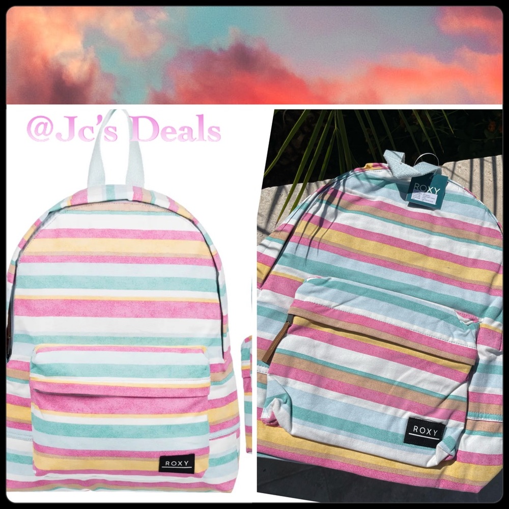 ☀️ Roxy Sugar Baby Canvas Backpack ☀️